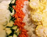 サムライ特製７種野菜のミネストローネ❤作り方3写真