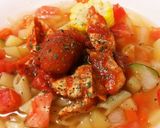 サムライ特製７種野菜のミネストローネ❤作り方13写真