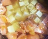 超楽々 トマトと豆腐のスープ 作ります作り方2写真