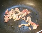 パプリカの肉野菜炒め。作り方1写真
