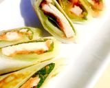 セブンチキンde明太チーズ春巻き★作り方6写真