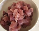 キムチの素で!簡単マグロの漬け作り方2写真