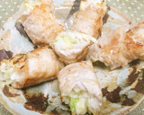 【簡単】肉巻きキャベツのお好み焼き風♡作り方5写真