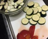 ご飯がすすむ！夏野菜の味噌炒め作り方1写真