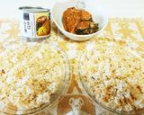 【缶詰１個で】鯖味噌チーズご飯【激うま】作り方1写真