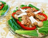 【缶詰１個で】鯖味噌チーズご飯【激うま】作り方3写真