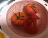 冷製トマトとおかひじきとナスの煮浸し作り方2写真