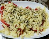トマトのチーズ乗っけ焼き♪作り方2写真