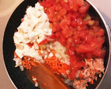 簡単手順☆ジャガイモのキーマカレーのせ作り方5写真