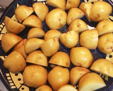 簡単手順☆ジャガイモのキーマカレーのせ作り方1写真