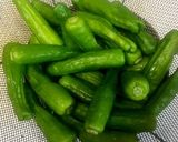 ししとうの味噌炒め 簡単 おつまみ作り方1写真