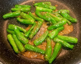 ししとうの味噌炒め 簡単 おつまみ作り方3写真
