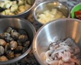 あさりとイカのココナッツカレー作り方1写真