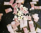 簡単☆さっぱり！トマトで赤いカルボナーラ作り方5写真