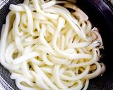 納豆トマトうどん作り方1写真
