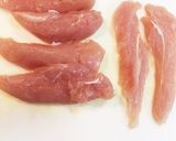 ささみの包み焼き ヘルシー作り方1写真