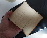 向井くう風 マヨたまピザトースト作り方1写真