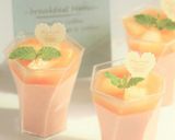 * 桃ずくし ♡ ピーチムース♪作り方8写真