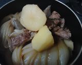 牛すじ肉で肉じゃが作り方11写真