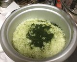 ほうれん草ごはん作り方8写真