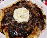 ゴーヤと豆腐De♪トロふわのお好み焼き♥作り方7写真