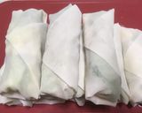 サラダ菜とちくわのとろけるチーズ春巻き♥作り方7写真