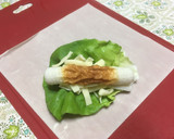 サラダ菜とちくわのとろけるチーズ春巻き♥作り方5写真