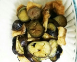 レンチン7分　茄子と油揚げの煮物　簡単作り方7写真