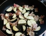 レモンで仕上げる♪茄子と豚の和風パスタ作り方3写真