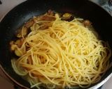 レモンで仕上げる♪茄子と豚の和風パスタ作り方5写真
