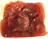 メバチマグロの漬け丼作り方1写真