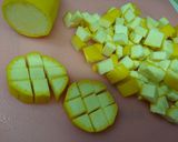 カレー味♥ズッキーニの炒め物作り方3写真