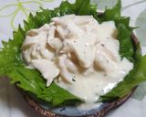 鶏ササミのヨーグルトソース和え作り方5写真