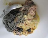 ツナと豆のやみつきうどん作り方1写真