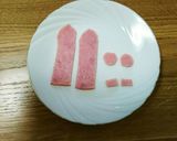 キャラ麺で冷やし中華作り方1写真
