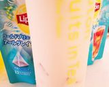 みつ豆デザートミルクティー作り方1写真