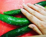 キュウリの中華風即席漬け作り方1写真