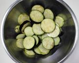 揚げ茄子と焼きパプリカのスパイシーな冷菜作り方4写真