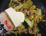 ＊食材２つ＊豚バラキャベツの麺つゆ炒め作り方7写真