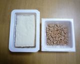 減塩☆クリーミーな納豆腐を和え衣に✿作り方1写真