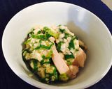 夏バテ解消♬鶏胸肉のネバネバ掛け作り方4写真