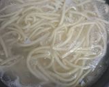 夏味♡アンチョビソースの簡単サラダうどん作り方1写真