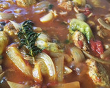 丸ごとレタスとミートボールのトマト煮込み作り方6写真