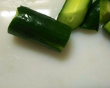 【骨粗鬆症】胡瓜と干しエビの炒めもの作り方3写真