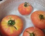 シェフから聞いたトマトの湯むき作り方1写真