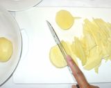 じゃが芋チーズ卵焼き♪簡単ベーコン入り作り方2写真