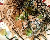 ネバネバ四兄弟の冷やしぶっかけ蕎麦^_^作り方1写真