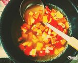★簡単★まるごとトマトのグラタン風スープ作り方5写真