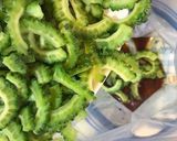レンジで簡単！ゴーヤのおかかごま和え作り方5写真