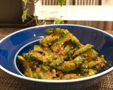 レンジで簡単！ゴーヤのおかかごま和え作り方7写真